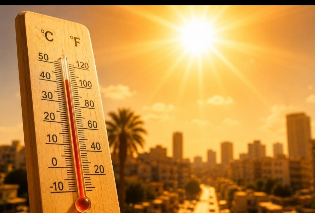 موجة حر استثنائية تضرب مصر مطلع يوليو.. تحذيرات من تأثيرات مناخية وزراعية تمتد لأسبوعين